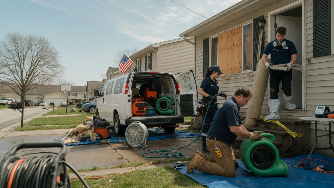Water Damage Restoration in Nemours, WV near me